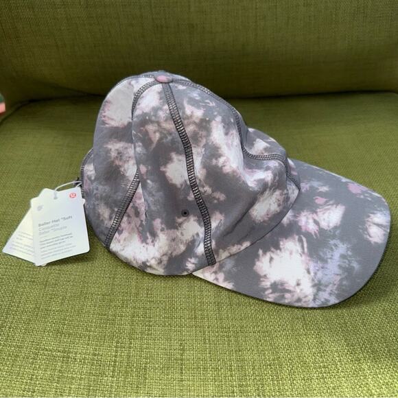 Lululemon NWT Women's Baller Hat Cap Pink and Gray Water Repellant One Size - Picture 4 of 8